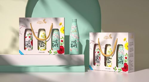 年轻人都爱的花果酒包装设计 放大产品特色，让颜值与品质并重